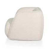 Trueliving Modern Dark Single Seater Sofa Leather Finish H 30'' x W 31'' x D 30''